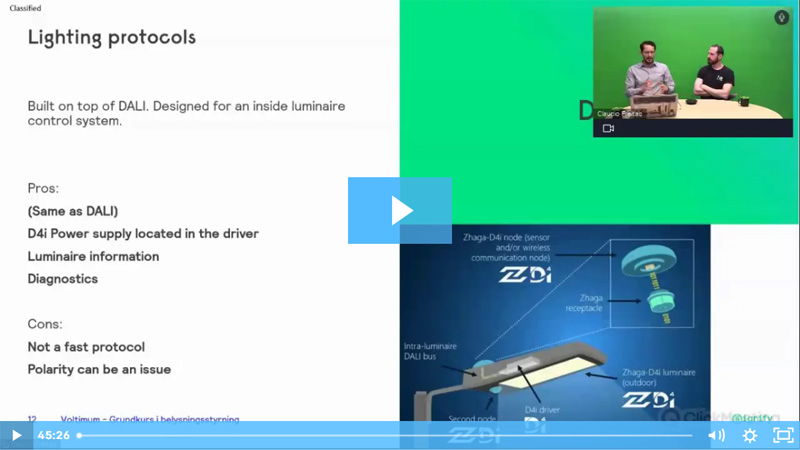 Elseminarium guld: Grundkurs i belysningstyrning