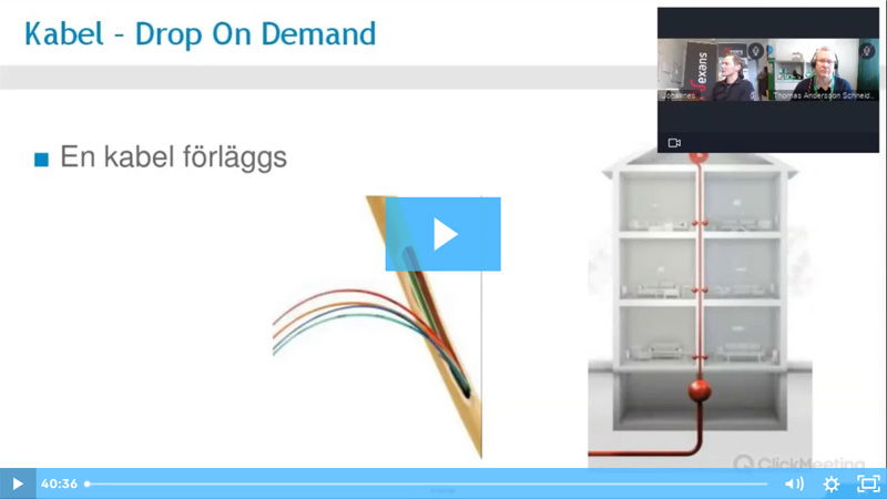 Elseminarium guld: Fastighetsnät med koppar och fiber