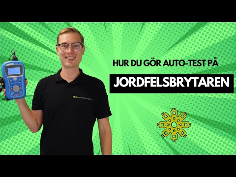 Hur fungerar jordfelsbrytaretest "auto-test"?