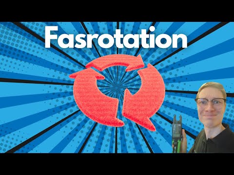 Hur du mäter fasrotation och hur du ändrar den