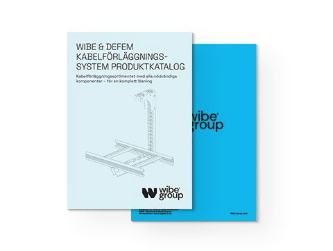 Våra Wibe- och Defem-produkter samlande i en katalog