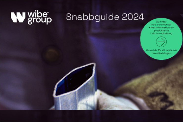 Uppdaterad snabbguide på Wibes kabelsteges och installationssystems sortiment.