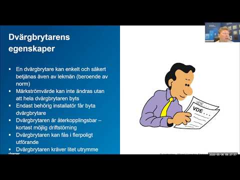 Dvärgbrytare, utlösningsvillkor & selektivitet