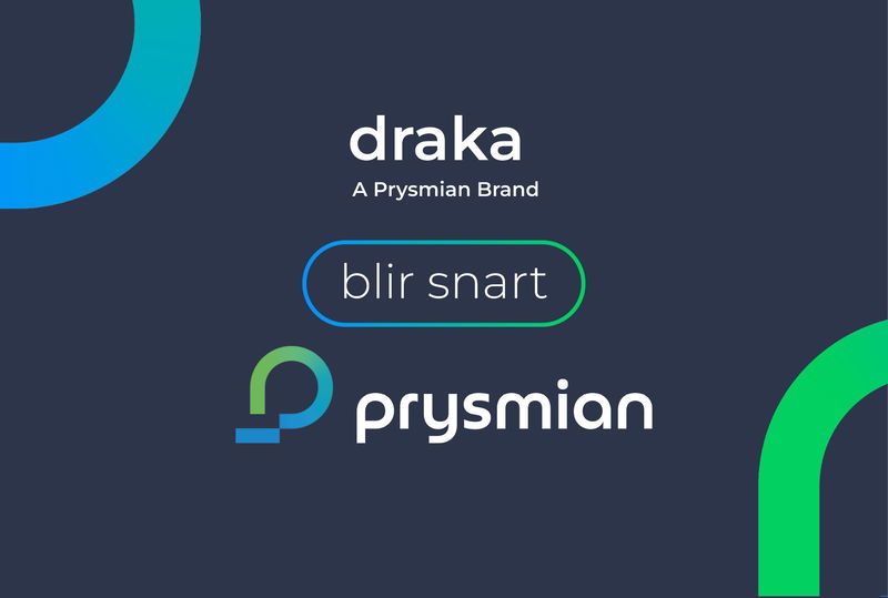 Draka-varumärket blir snart Prysmian, samma kvalitet, nytt utseende!