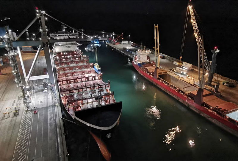 Helsingborgs Hamn satsar på landström för containerfartyg – ett viktigt steg mot fossilfri drift
