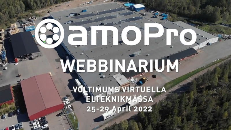 amoPro webbinarium Voltimum mässa 2022