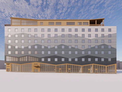 Bravida installerar på två hotellprojekt i Kirunas stadsomvandling