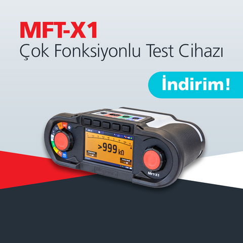 Megger Çok İşlevli Test Cihazı MFT-X1 İndirimde!